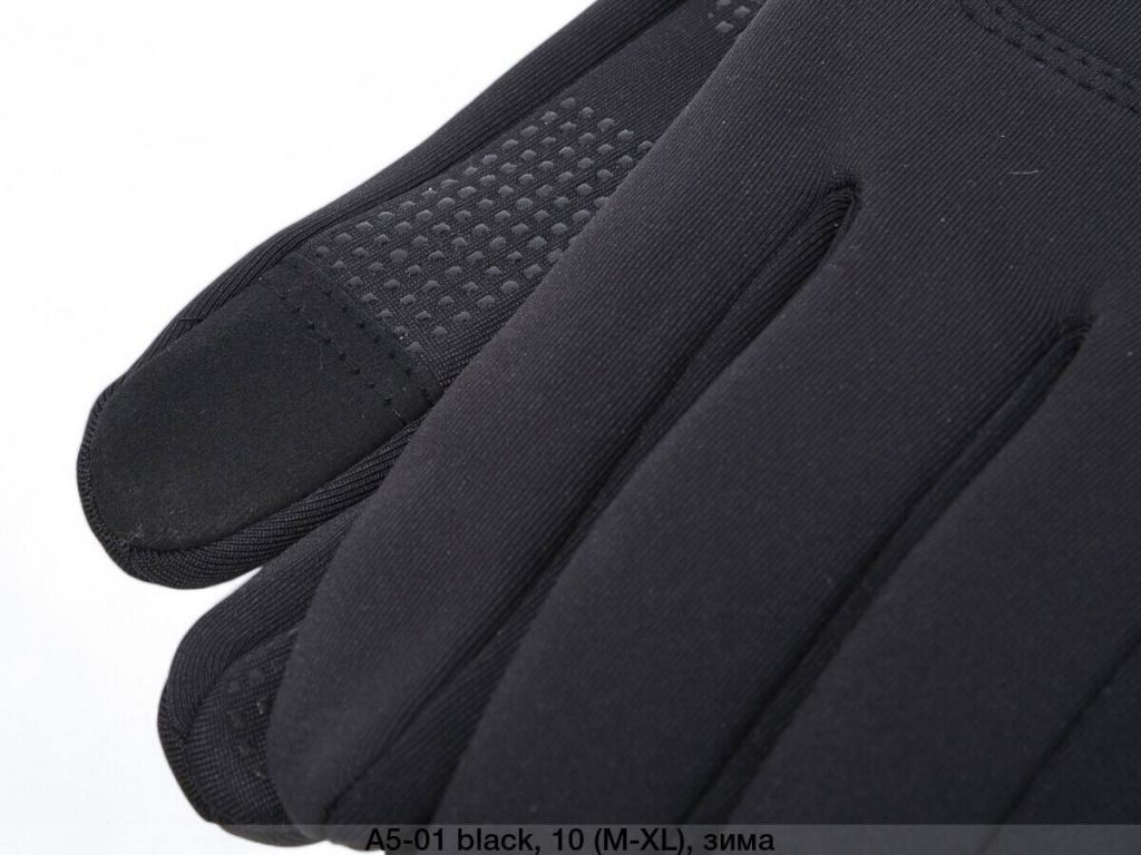 Чоловічі рукавиці A5-02black