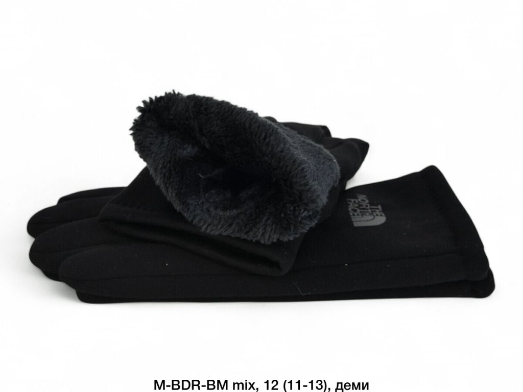 Рукавиці чоловічі Трикотаж Хутро М-BDR-BM