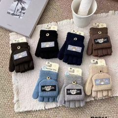Дитячі рукавиці без пальців Альпака. Упаковка 12пар. Розм:2-4рок