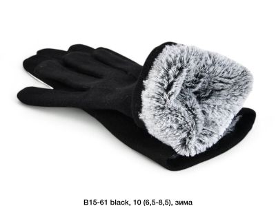 Жіночі рукавиці кашимір/кролик🐰 Упаковка 12пар. Розмір: 6.5-8.5