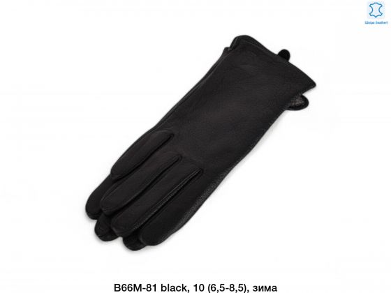 Рукавиці жіночі шкіра оленя махра В66М-81